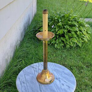 Brass Memorial Candle Holder -November 1939